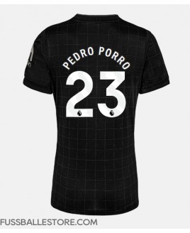 Günstige Tottenham Hotspur Pedro Porro #23 Auswärtstrikot Damen 2025-26 Kurzarm